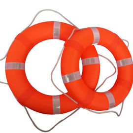 Pierścień ratownika łodzi w kolorze czerwonym, pława bezpieczeństwa z pianki poliuretanowej